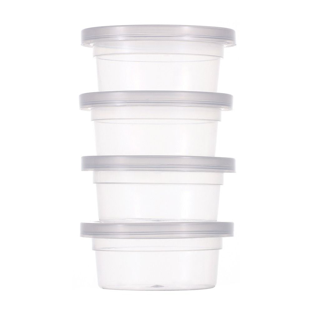 3/20PCS Home Plastic Bin Sundries Box Clay Storage Ball Cup Foam Container With Lids