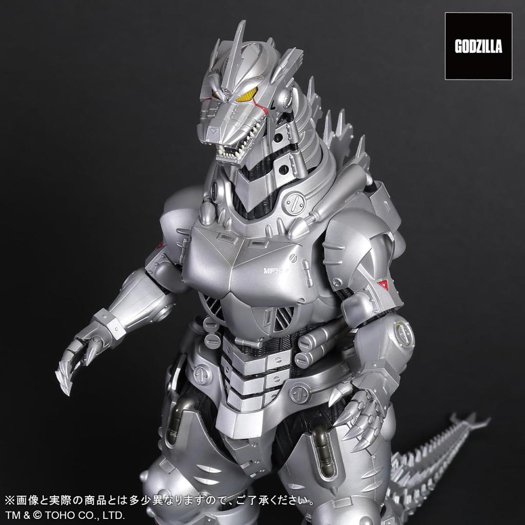 GARAGE TOY Toho Daikaiju Series Type 3 Kiryu High Mobility Type Общая высота Длина 360 мм Окрашенная ПВХ Завершенная фигурка X-Plus (2002) ок.