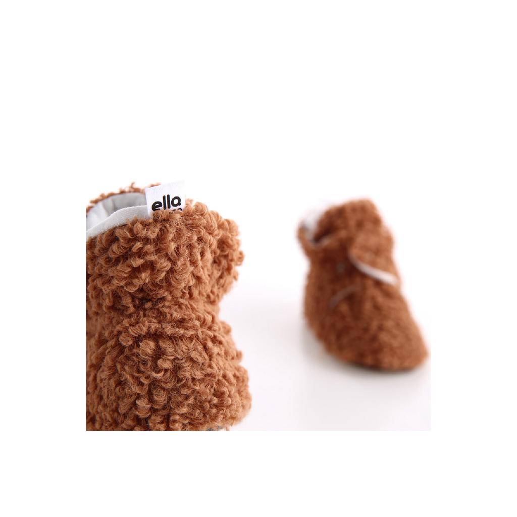 Нескользящая подошва, детские тапочки, домашние пинетки Ilkadm, подкладка из органического хлопка с защитой от пота, серого цвета