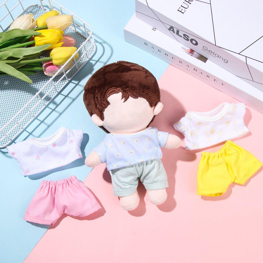 Gift Dolls Accessories DIY Small Pants Mini Shirt Plush Doll's Clothes Doll Outfit