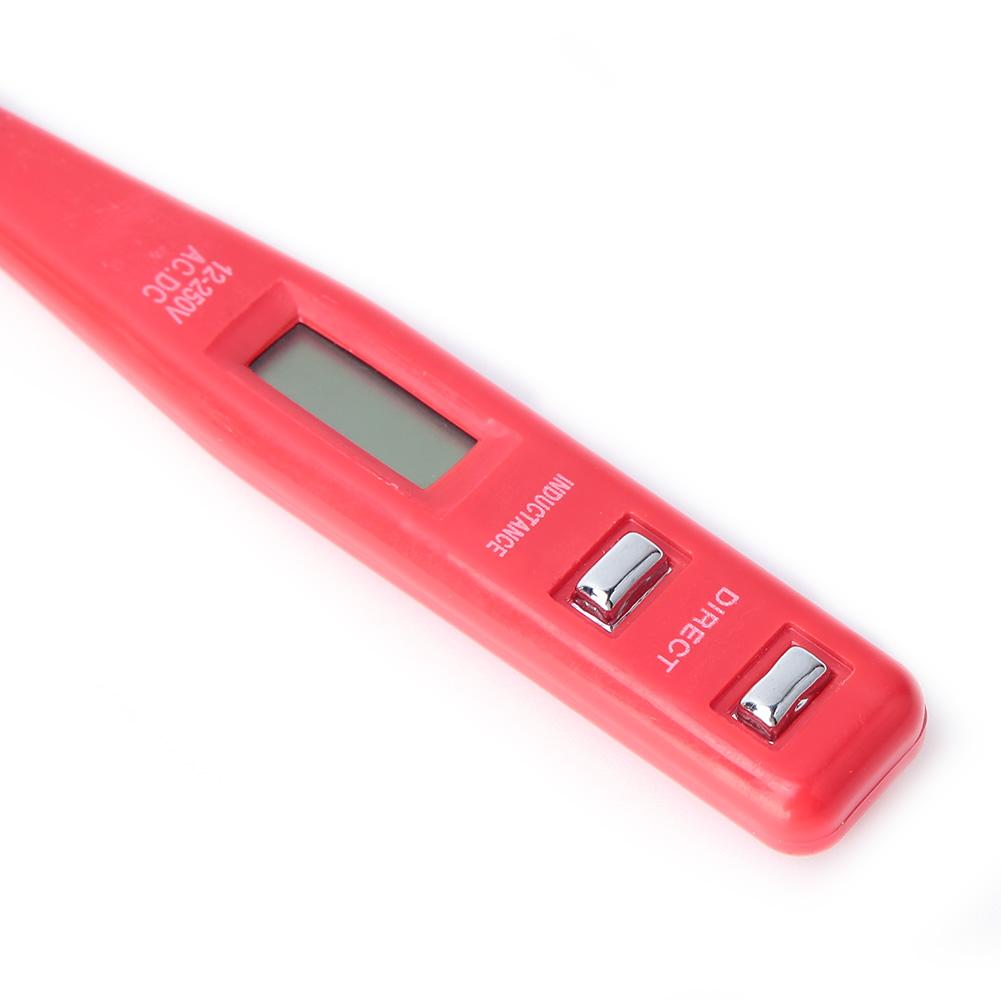 Многофункциональный цифровой дисплей Тестер напряжения Детектор Бесконтактная отвертка Тест-ручка