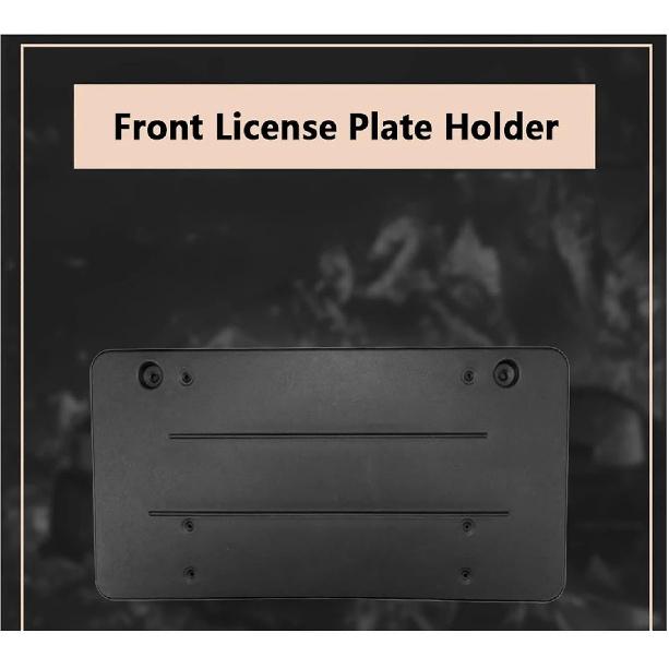 Front License Plate Holder 1668852881 Fit For Mercedes-Benz GLS 450 2017-2019 Car Front Bumper License Plate Bracket Support Mount