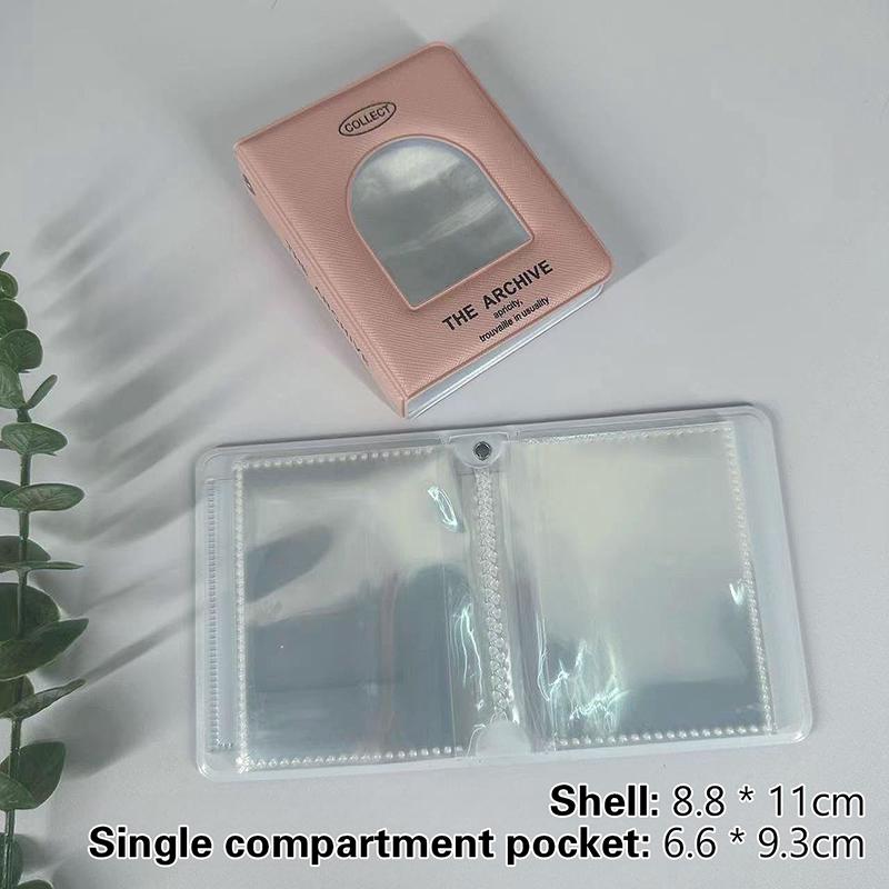 40 позиций K-pop биндер для фотокарточек 3 дюйма с вырезом в форме сердца 'Love' Книга коллекционера Держатель для фотокарточек айдолов Машина для переплета книг