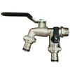 Garden Tools Brass Water Faucet 1/2" Outside & Inside Used Easy Turn On/Off Lever Handle Watering Supply Taps Ball Valve