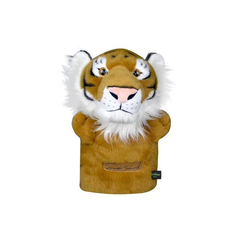 Plush Tiger Golf Club Head Covers Cute Animal Headcover for Golf Clubs 1/3/5 Driver Protect Golf Clubs From Scratches