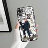 Аниме J-Jujutsu K-Kaisen Чехол для iPhone 12 17 16 Pro Max 7 8 15 Plus X XS XR 13 Mini 11 14 17Air SE Мягкая задняя крышка телефона