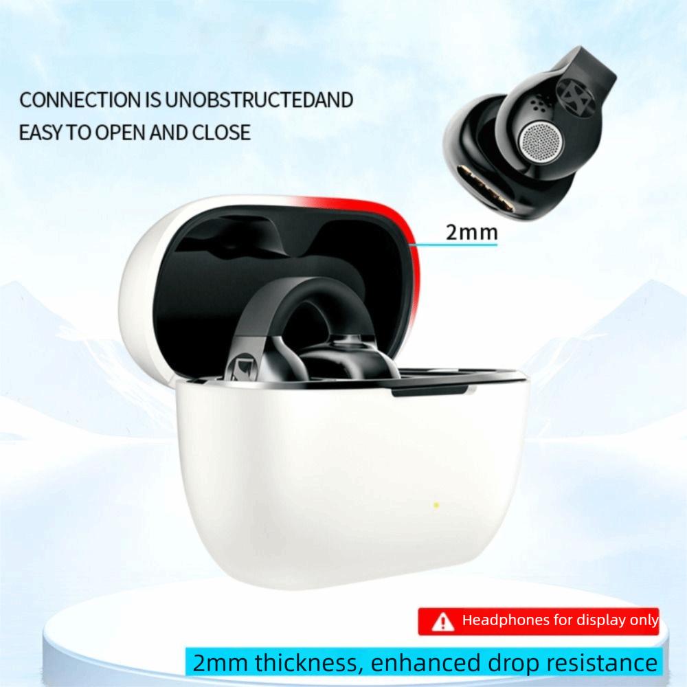 Silicone Earbuds Cover Anti-fall Headphone Protective Case for Sennheise ACCENTUM Clip
