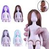 Высота 30 см, подвижные суставы, игрушки для тела, прямые волосы, 1/6 BJD тело куклы-девочки, голова с пересадкой волос