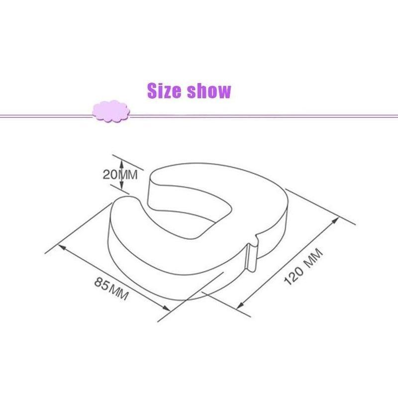 2pcs Home Security Card Creative Windproof Anti Pinch Home Security Door Stop Door