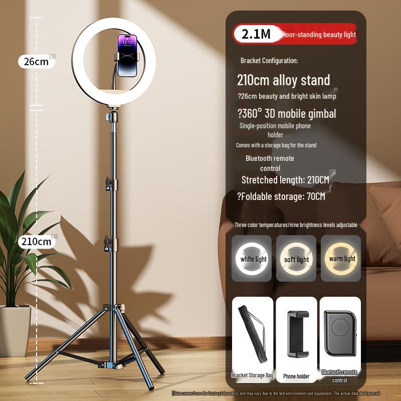 2025 Mobile Phone Selfie Light: Live Stream & Desktop Beauty Lighting