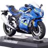 1/12 Scale SUZUKI GSX-R1000 Alloy Diecast Sport Motorcycle Model, Workable Shork-Absorber Toy For Children Gifts Toy Collection