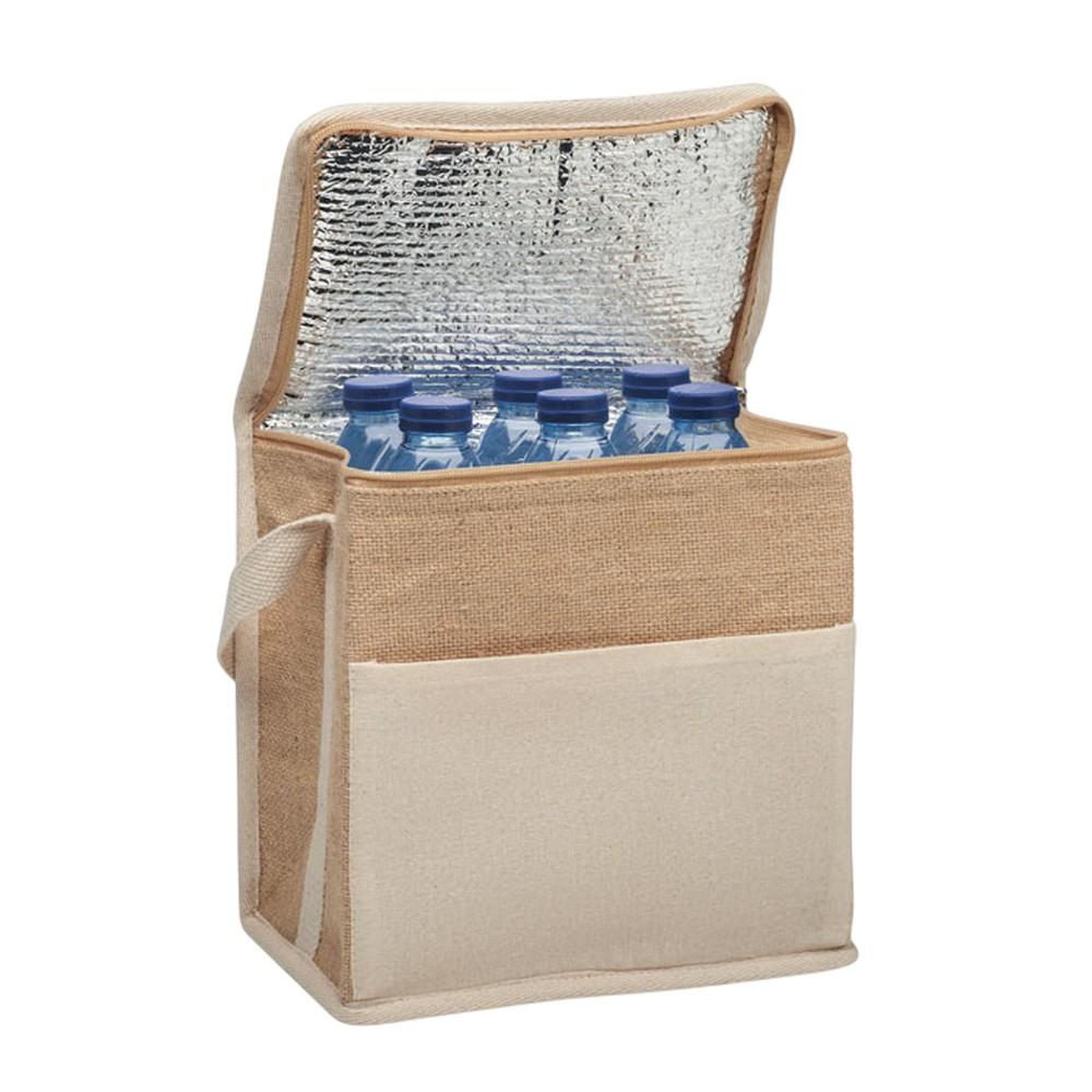 MidOcean Lona 3L Jute Canvas Cooler Bag