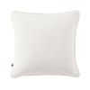 Съемная наволочка 45 x 45 см GAIA Белая – Хлопковая марля с элегантным кантом