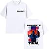 Rapper TROP CALIENTE TIMAL Album 2025 Merch T Shirt Men's Gothic Hip Hop Short Sleeve T-shirts Vintage Cotton T-shirt Streetwear