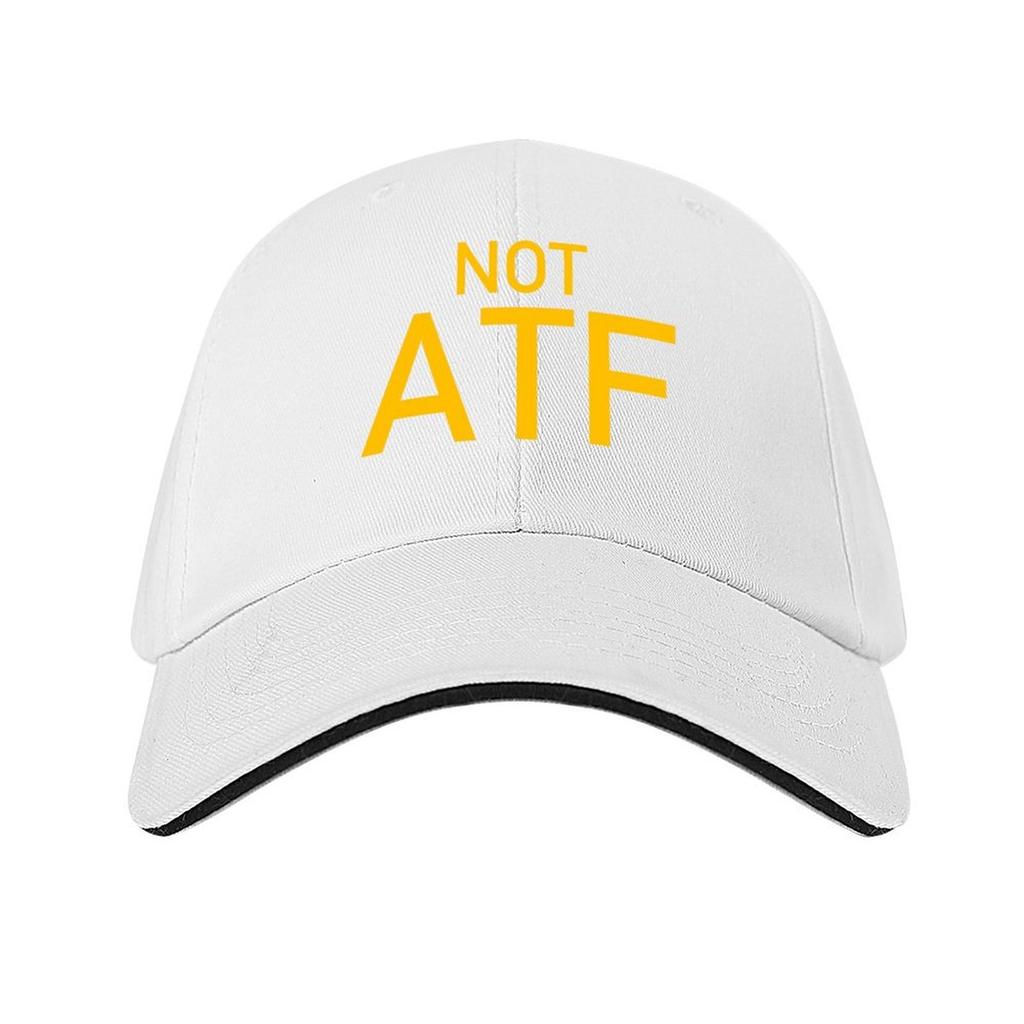 Not ATF Gun Meme BATFE Gun Rights Baseball Cap Hat Men Fun Hats Unique Hats Sunhat Womens Beach Visor Mens