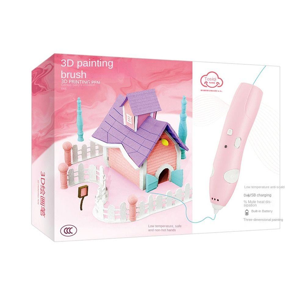 Low Temperature 3D Printing Pen Rechargeable 3D Art Painting Pen New 3D Graffiti Pen  Education Toy