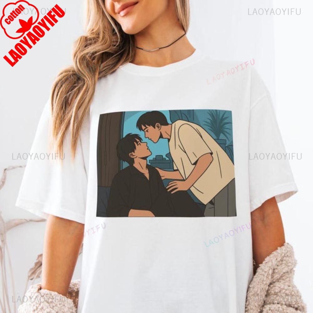 Revenged Love Wu Suo Wei Chi Cheng Chinese Bl Drama Couple Fans T Shirt Unisex Summer Cotton Printed TShirt Streetwear Clothes