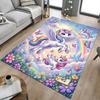 1PC Unicorn Fantasy Non-Slip Floor carpet, Office, family, bedroom, Studio - Large Area Rug, Vibrant Colors-C0497