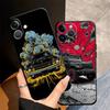 Ретро Мультяшный Автомобильный Чехол для Apple iPhone 17 Pro Max 12 XR XS MAX 14 15 Pro 7 8 16 Air 11 13 Funda Чехол для Телефона