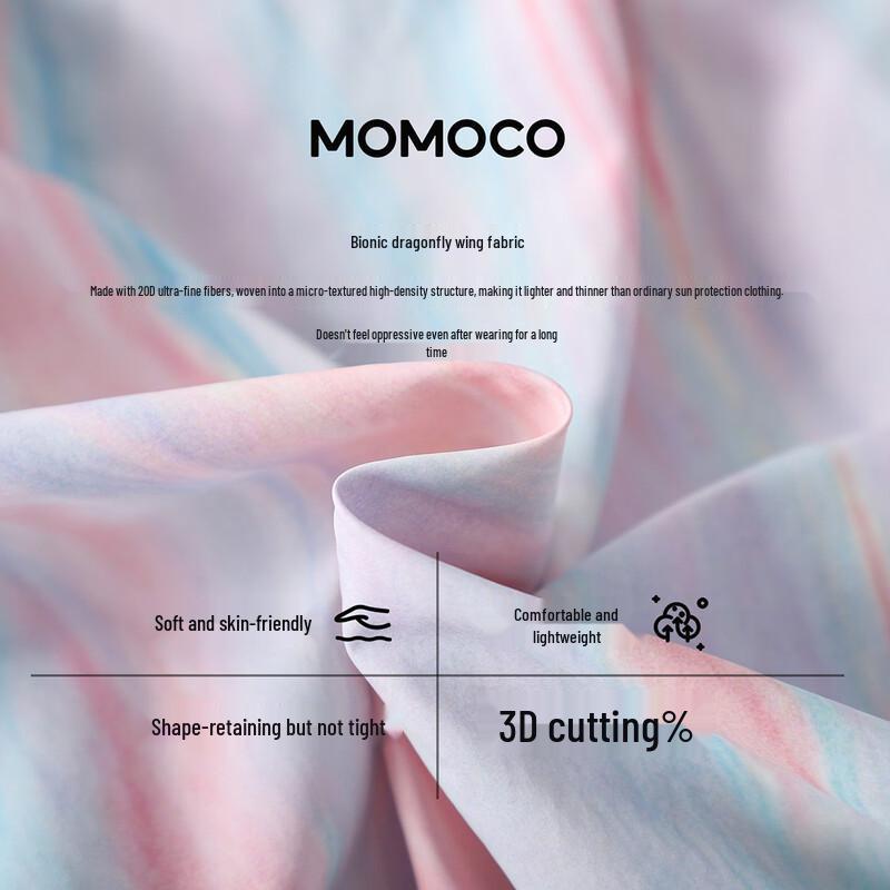 Летняя стильная солнцезащитная куртка для девочек MOMOCO