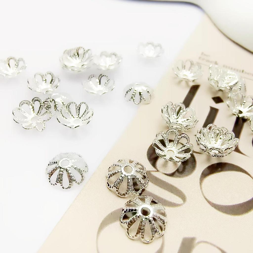 18-каратный позолоченный бисерный цветок-шапочка браслет и ожерелье ювелирные аксессуары