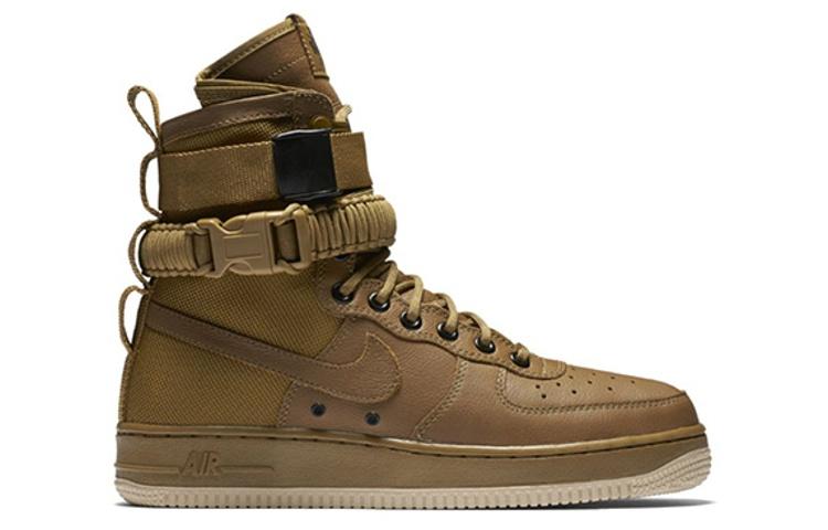 Nike SF Air Force 1 Золотисто-бежевый Женский 857872-200
