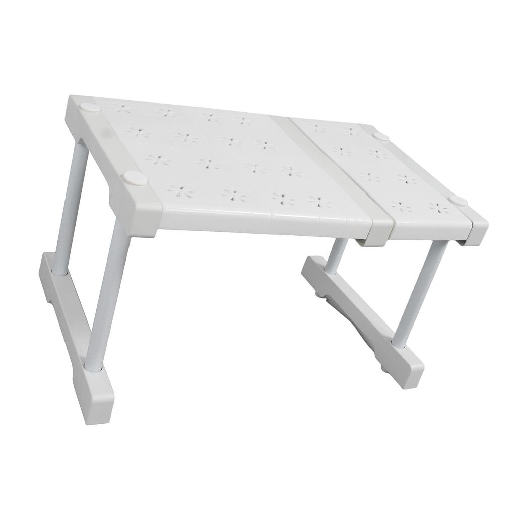 Расширяемый органайзер для полок шкафа, регулируемая экономящая место натяжная полка для гардероба или под раковину, ширина 24 см, высота 22 см