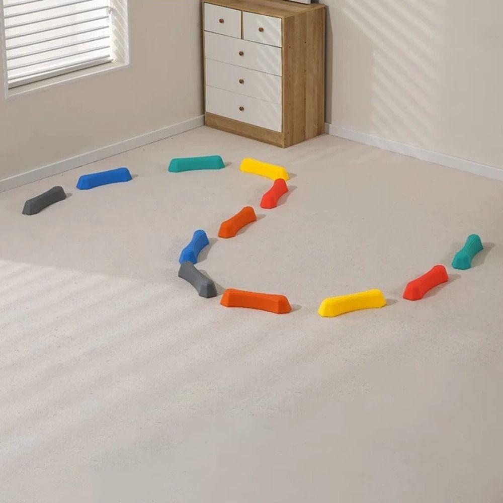 Outdoor Balance Training Foam Steps Balance Stack Stone Balance Sports Toys  Toddlers