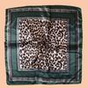 1PC Ladies Sexy Leopard Print Woven Scarf Large Fashionable Headscarf Travel Party Ladies Silk Scarf Versatile Wrap Stylish