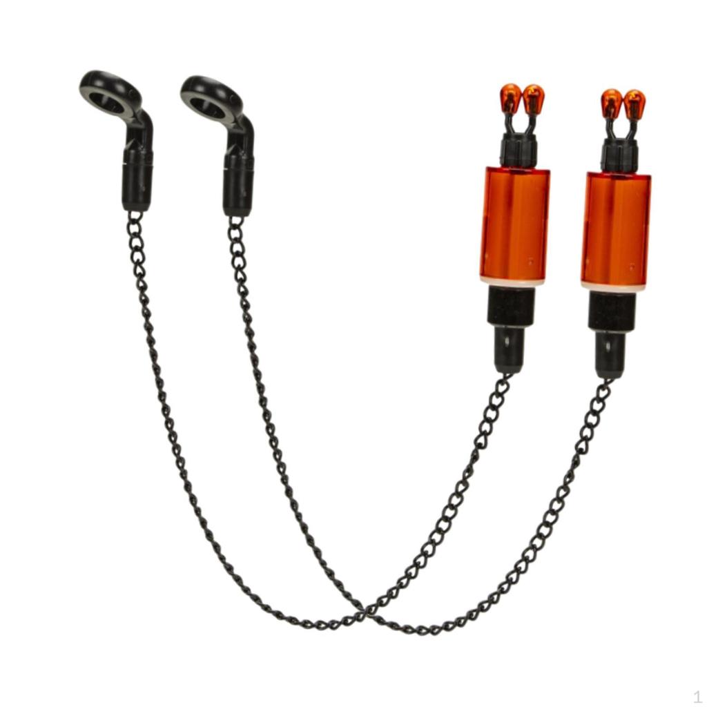 2 Pieces Carp Fishing Swing Chains Practical Professional Portable Tackles for Bite