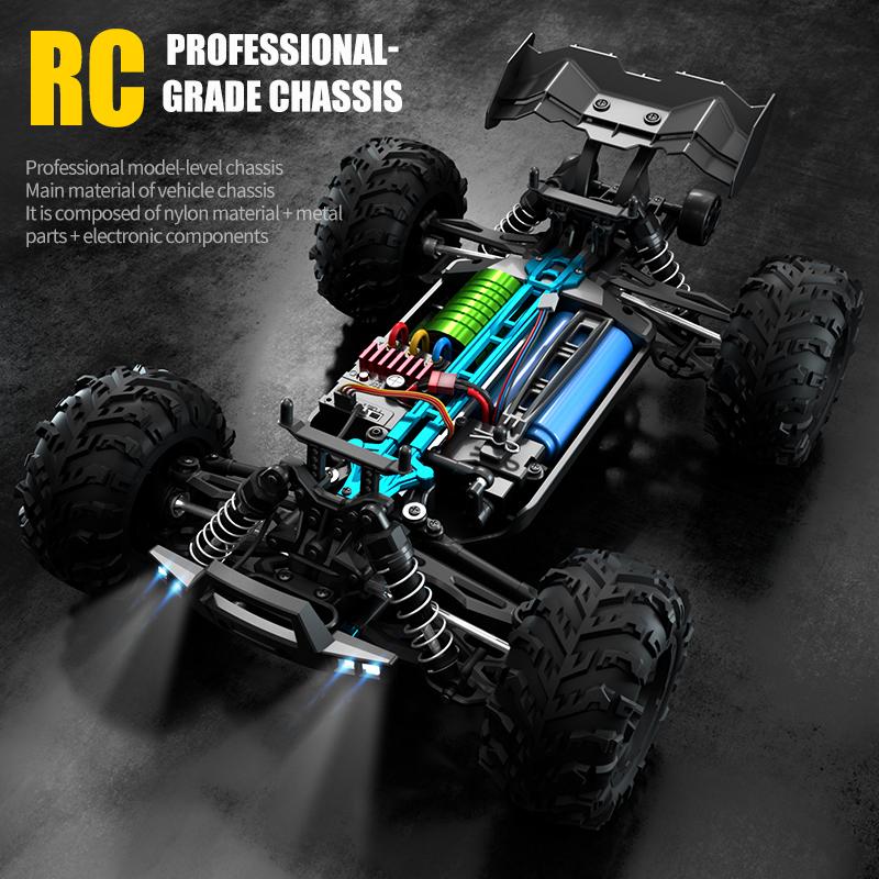 AAYB1 ZWN 1:16 70 км/ч или 50 км/ч 4WD RC автомобиль с дистанционным управлением LED автомобили высокоскоростной дрифт монстр-трак для детей против Wltoys 144001 игрушки