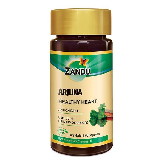 Carbamide Forte Zandu Arjuna Herbal Capsules 60 Veg Capsules
