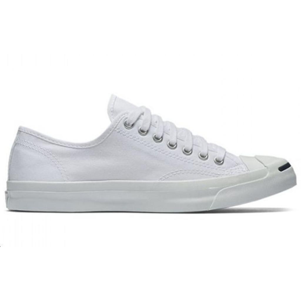 Converse Кеды Jack Purcell на шнуровке, низкие, парусиновые, унисекс, белые