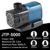 JTP2000-16000 Регулируемый по потоку Бесшумный Погружной Насос Аквариум Циркуляционный Насос Водяной Насос Переменной Частоты