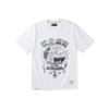 Футболка мужская баскетбольная серия Li Ning Badfive Jiangzuo Wind Flow Print Sports с круглым вырезом, белая AHSRB69-1