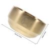 Copper Incense Burner Bowl Vintage Brass Offering Bowl Ritual Smudging Decoration for Altar Use Fengshui Treasure Basin