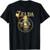 Футболка с портретом Зельды из игры The Legend of Zelda Tears Of The Kingdom