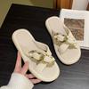 Shoes Outside Off White Slides Flat Women's Slippers and Ladies Sandals Thick Soft Summer 2024 Platform Luxury Non Slip Original