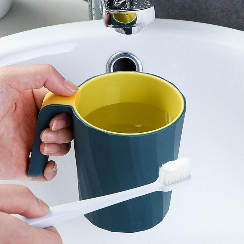 Простая чашка для мытья дома, креативная милая студенческая ручка, чашка для зубной щетки, пара, кружка для рта