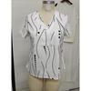 Fashion Casual Printed V-neck Top T-shirt for Women