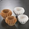 50pcs/Set Coffee Filters Single Serving Paper for Coffee Machine Drip Filter Paper Cake Cup Coffee Paper Bowl Coffee Accessories