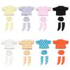 Shorts Socks Doll Underwear T-shirt OB11 Striped Tops Doll Accessories Ob11 Doll Clothes  1/12 Doll