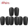 1-4Pairs Mini Shin Pads Wear-resistant Shock Absorbing Soccer Leg Protector  Lightweight Portable FootballTraining Shank Board