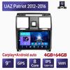 Автомобильная магнитола Android стерео для УАЗ Патриот 2012-2016 2 Din мультимедиа Carplay навигация авторадио GPS WIFI головное устройство 4 + 64 ГБ