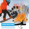 USB Heated Gloves For Motorcycle Riding Snowboarding Hiking Waterproof Touchscreen Winter Snowboard Gloves Hand Warmer Glove