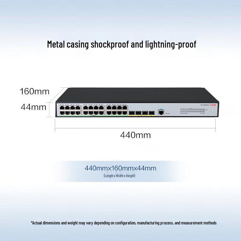 H3C S5016PV6-EI Full Gigabit Managed Switch