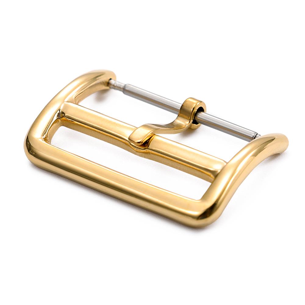Stainless Steel Strap Buckle for Women Men Silver Gold Solid Metal Leather Strap Buckle Strap Accessories 16mm 18mm 20mm Straps