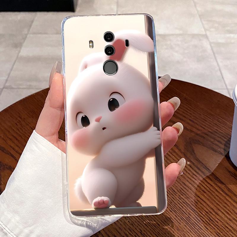 Для Huawei Mate 10 Pro Чехол Huawei Nova 2i Чехлы Huawei Mate 10 Lite Обложки Прозрачный Силикон Мягкий ТПУ Чехол Милый Кот Чехол для Телефона