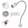 Flexible Gooseneck LED Desk Light Magnetic Base Work Light High Brightness Work Desk Light  Grill