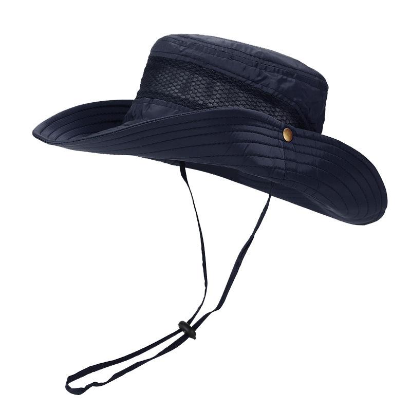 Дышащая унисекс-шляпа для альпинизма с широкими полями для рыбалки, защиты от солнца, походов, кемпинга и стиля вестерн-ковбой